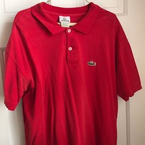 Lacoste Red Polo
